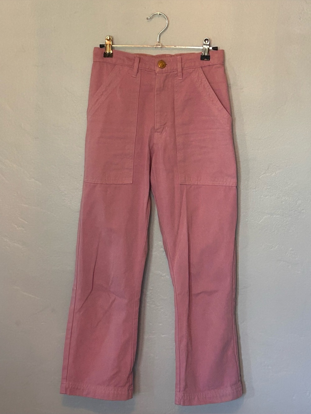 Lavender Big Bud Press work pants